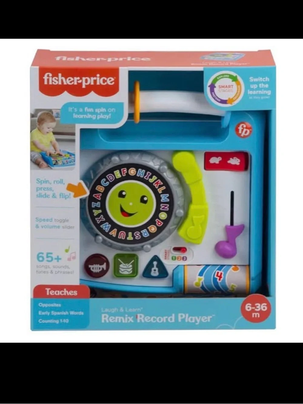 Fisher-Price Blue Musical Learning Activity Playset